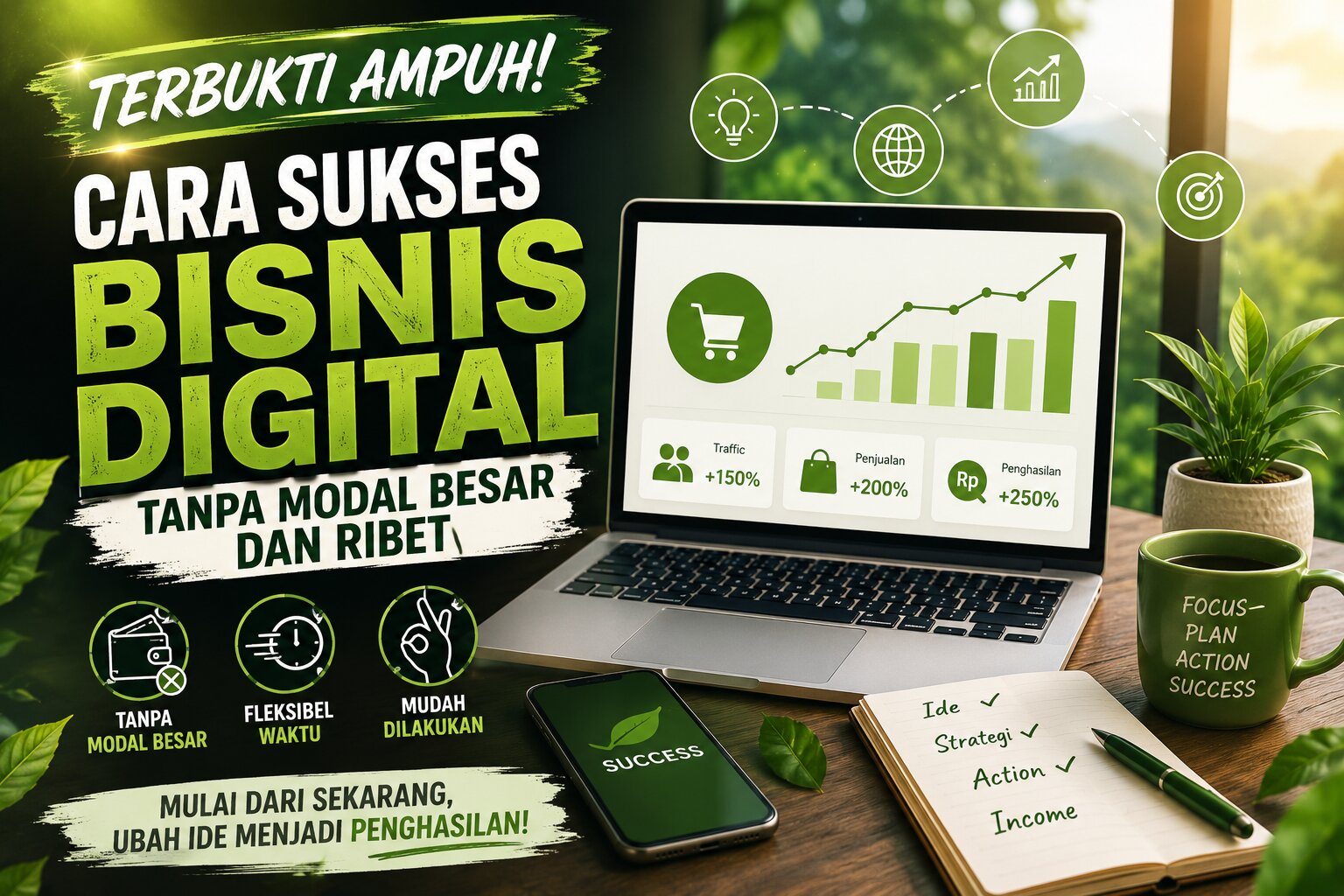 Peluang Usaha Digital Anti Ribet Tahun 2026 yang Menjanjikan untuk Pemula